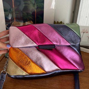 Clee Brand, Chic Rainbow color Purse